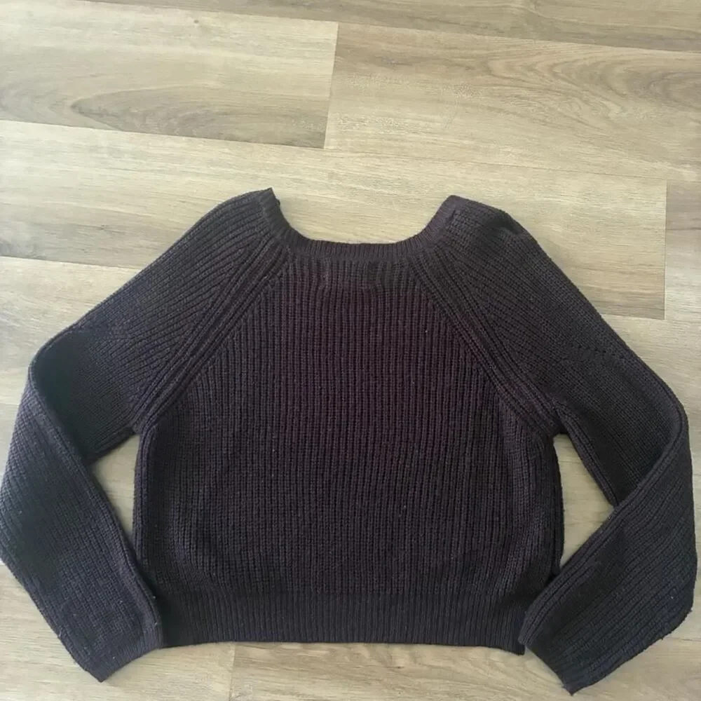 Ambiance-apparel Women's Brown and Black Jumper